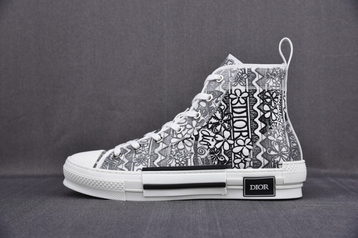 dr b23 high-top sneakers