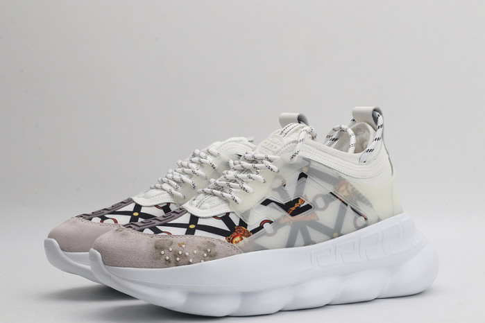 vse chain reaction white sneaker