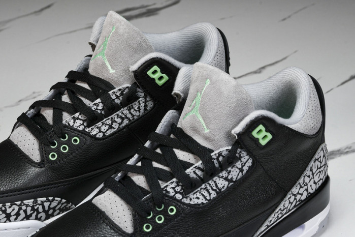 air jordan 3 “green glow” ct8532-031