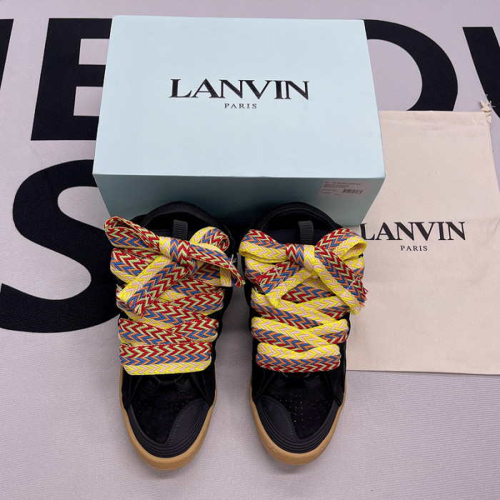 lanvin curb sneaker