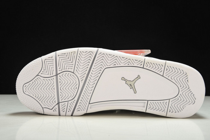 air jordan 4 retro “pure money” white mens 308497-100