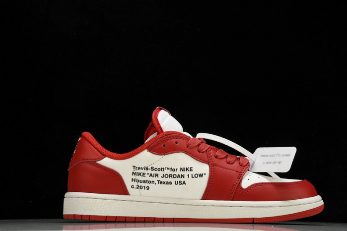 of travis scott x air jordan 1 ow dm7890-103