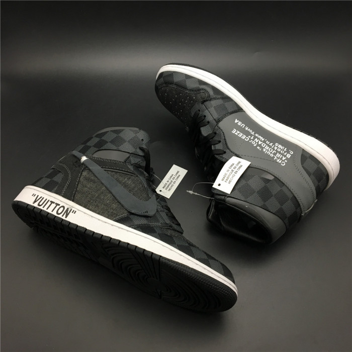 ot x air jordan 1 customs mens - aq0818-2021