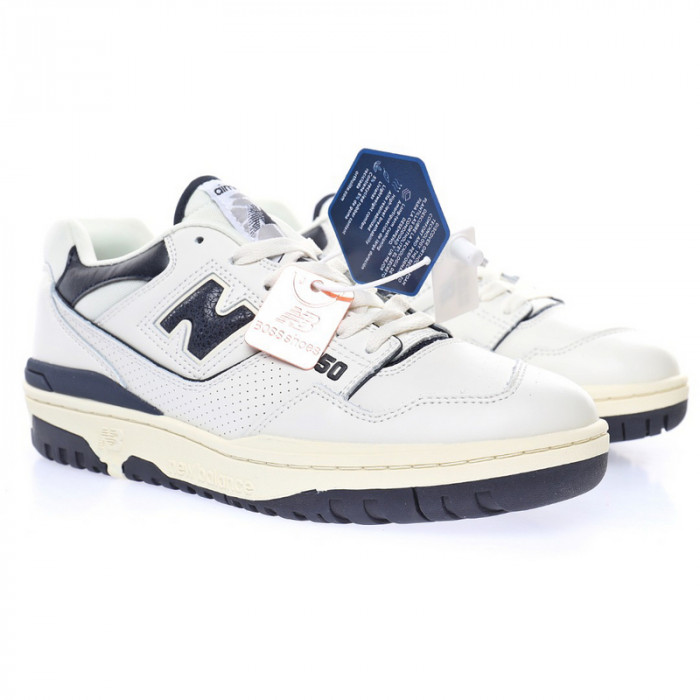 new balance 550 aime leon dore white navy bb550alf