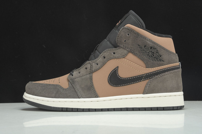 jordan 1 mid se dark chocolate dc7294-200