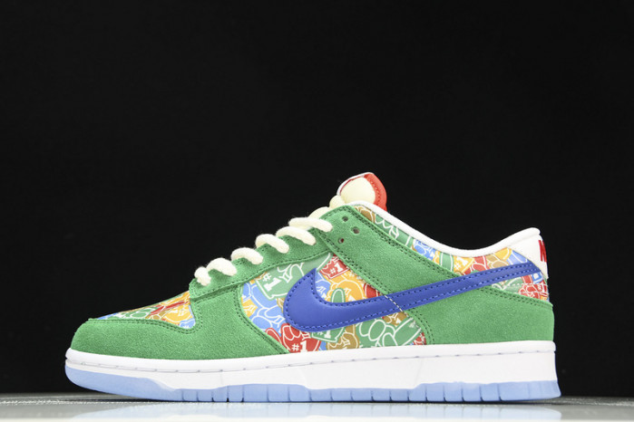 nike sb dunk low ''foam finger'' dz5184-300