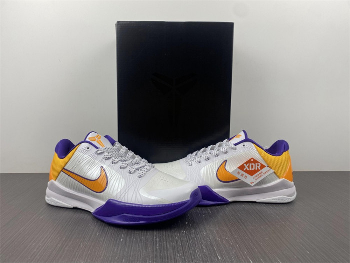 nike kobe 5 lakers 386429-102