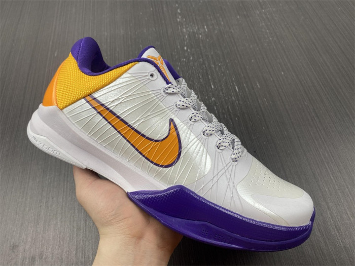 nike kobe 5 lakers 386429-102