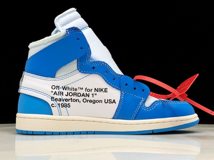 of air jordan 1 powder blue unc - aq0818-148