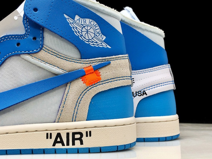of air jordan 1 powder blue unc - aq0818-148