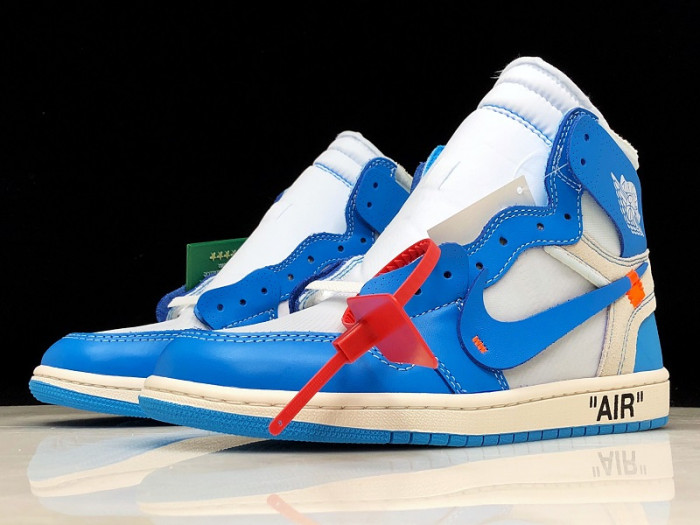 of air jordan 1 powder blue unc - aq0818-148