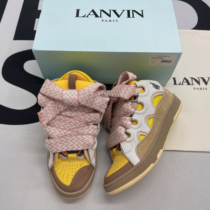 lanvin curb sneaker