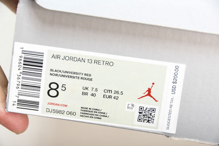 air jordan 13 retro “black flint” dj5982-060