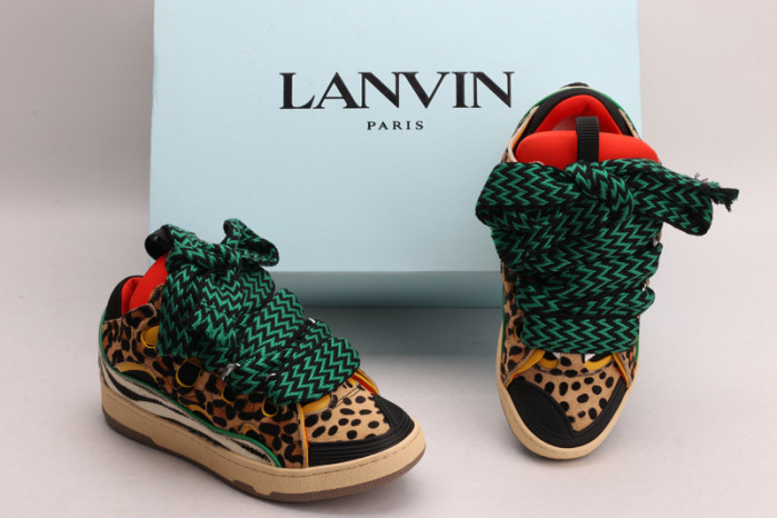 lanvin curb sneaker
