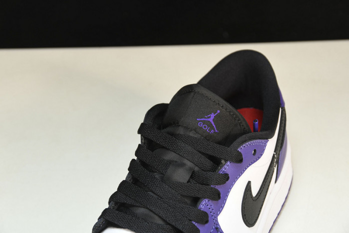 jordan 1 retro low golf "white purple" dd9315-105