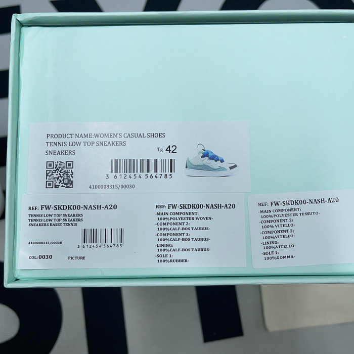 lanvin curb sneaker 111162