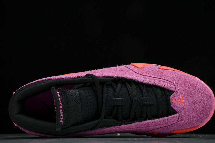 jordan 14 retro low shocking pink (w) dh4121-600