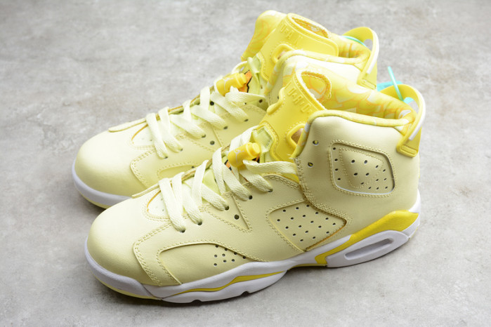 jordan 6 retro dynamic yellow floral 543390-800