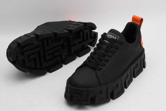 vse chain reaction black sneaker