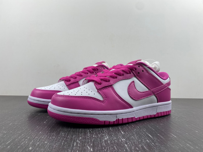 nike dunk low active fuchsia (gs) fj0704-100