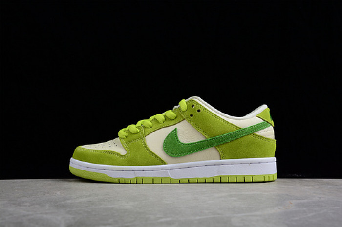 nike sb dunk low green apple dm0807-300