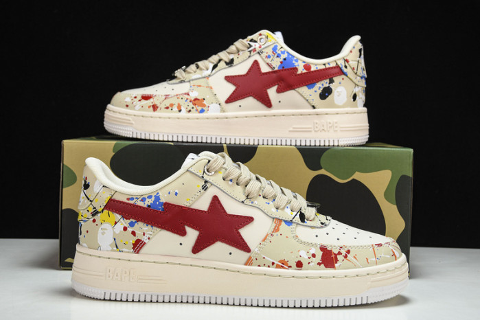 bathing ape low "star" 1746