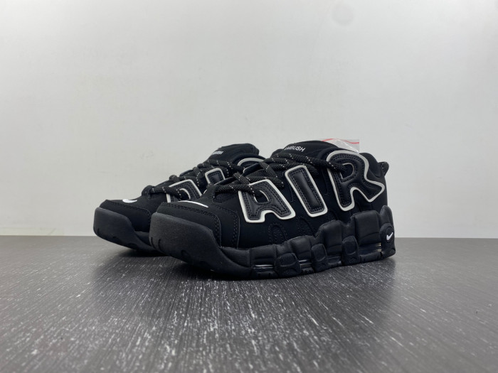 nike air more uptempo ambush low ''black and white '' fb1299-001