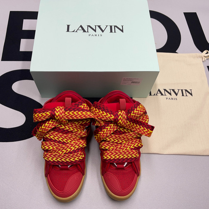 lanvin curb sneaker