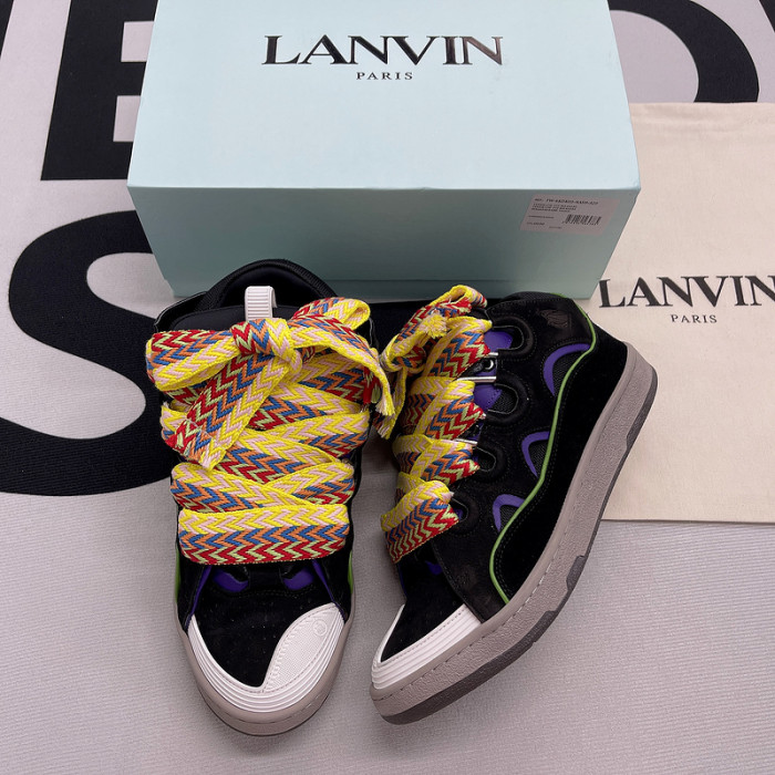 lanvin curb sneaker