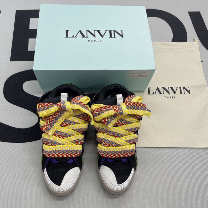 lanvin curb sneaker
