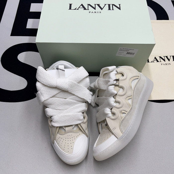 lanvin curb sneaker