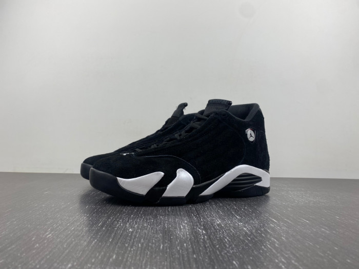 jordan 14 “black/white/university red” 487471-016