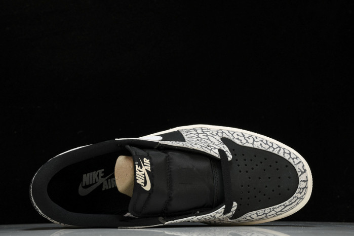 jordan 1 retro low og black cement cz0790-001