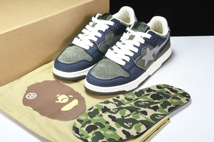 bathing ape low "star" 22021709