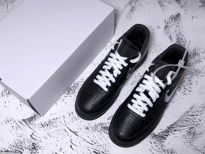 of x moma x nike air force 1 07 low black - av5210-001