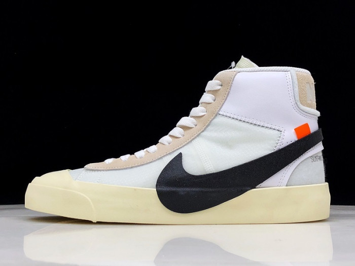 of x nike blazer mid the ten 10 virgil abloh - aa3832-100