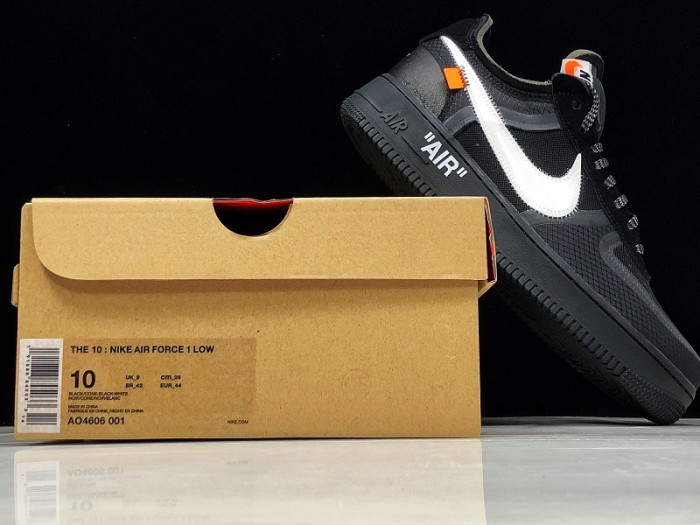 of nike air force 1 black - ao4606-001
