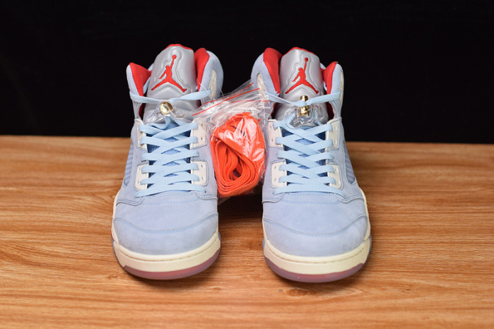 trophy room x air jordan 5 retro "ice blue" ci1899-400