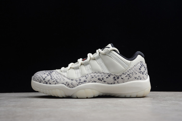 jordan 11 retro low snake light bone - cd6846-002