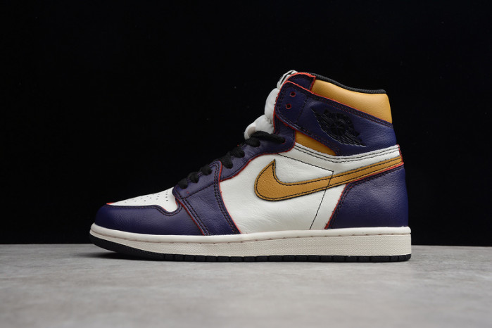 nike sb air jordan 1 lakers chicago cd6578-507