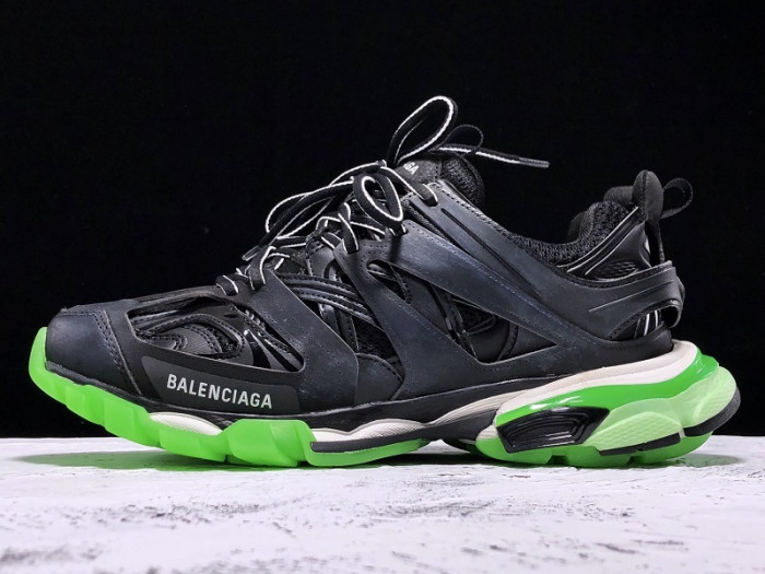 bl tess s. gomma trek low sneakers black green h903p036