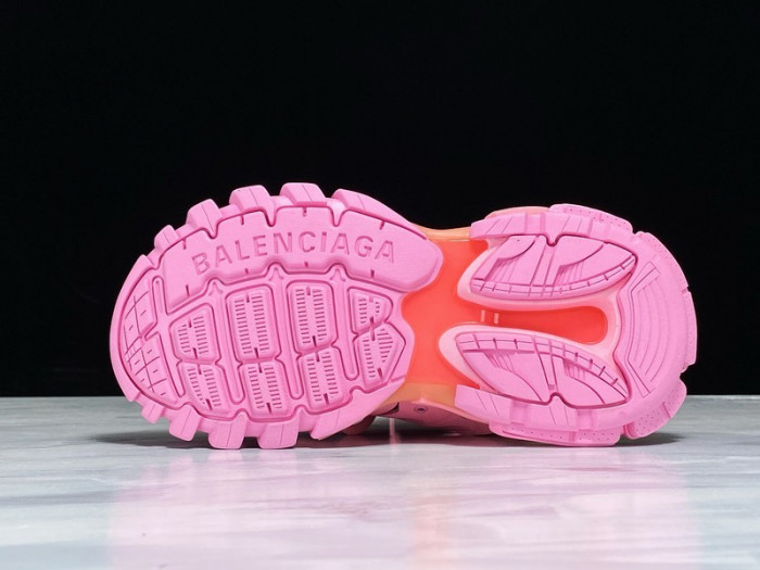 (led) bl track trainers sneaker pink h903p044