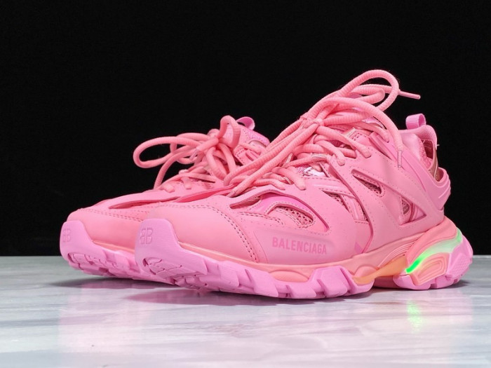 (led) bl track trainers sneaker pink h903p044
