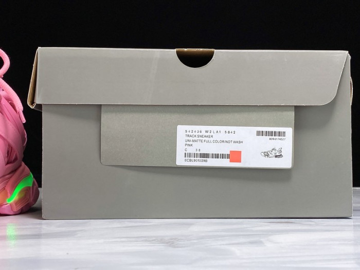 (led) bl track trainers sneaker pink h903p044