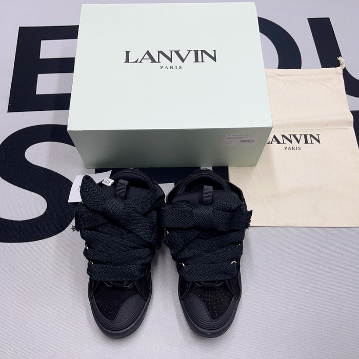 lanvin curb sneaker