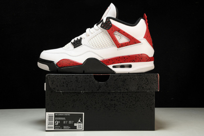 air jordan 4 “red cement” dh6927-161