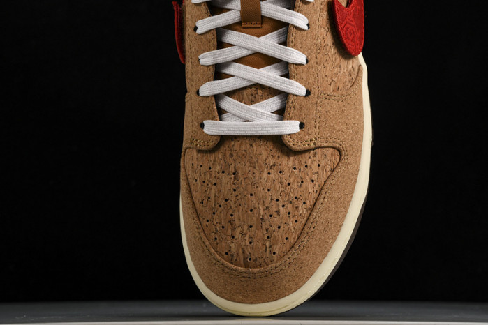 nike dunk low sp clot cork fn0317-121