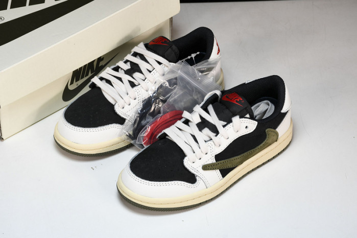 (kids!) travis scott x air jordan 1 low og ps 