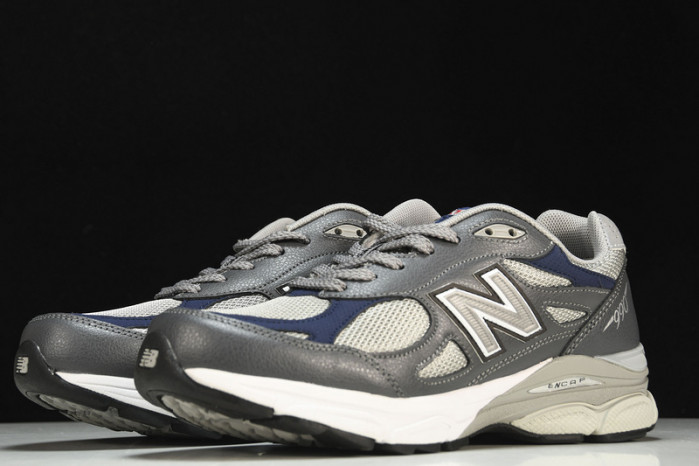new balance 990v3 elephant grey navy m990gj3