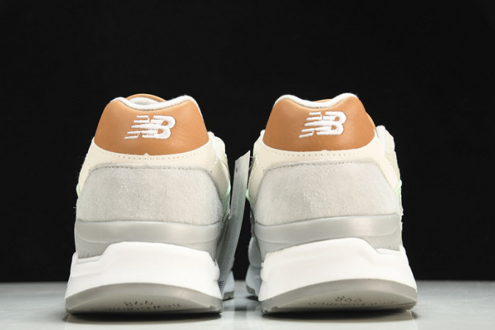 new balance 998 white tan m998ene